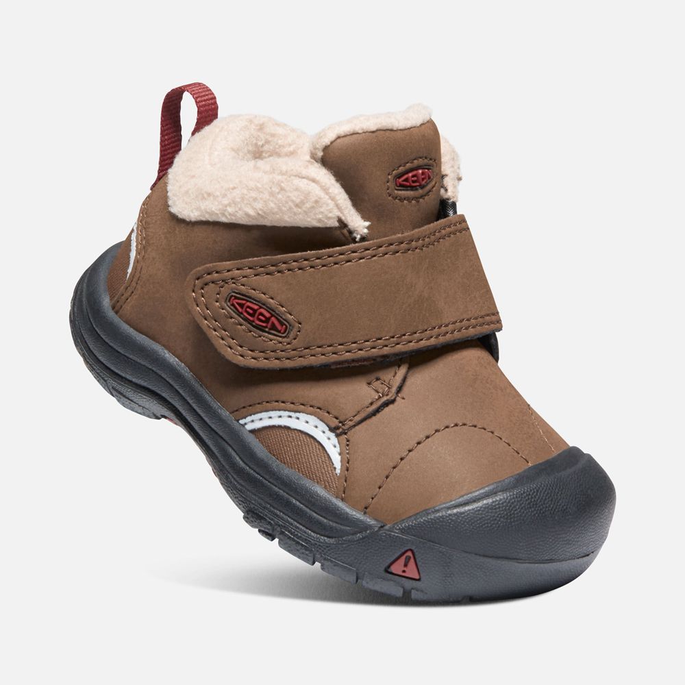 Botas Marca Keen Mexico Marrom - Niños Kootenay Iii Boots - UO9631425